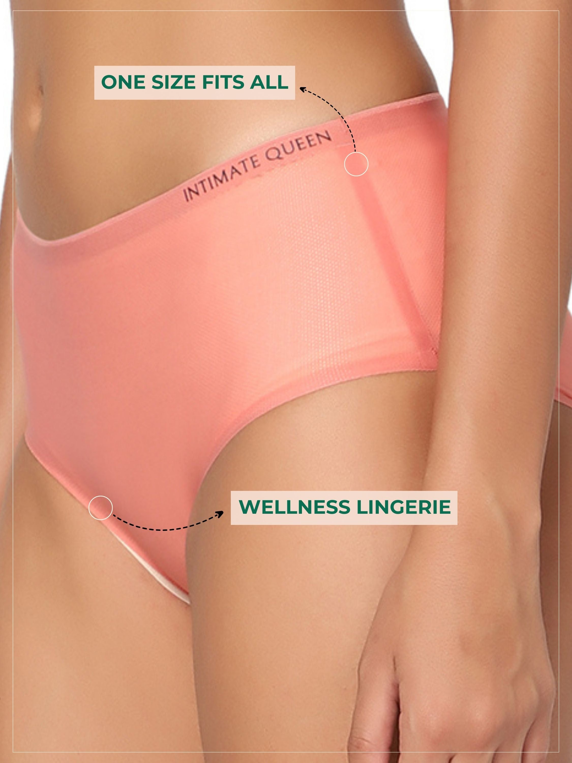 Maternity - Ultra Soft Moisturizing Seamless Bikini Lingerie Set